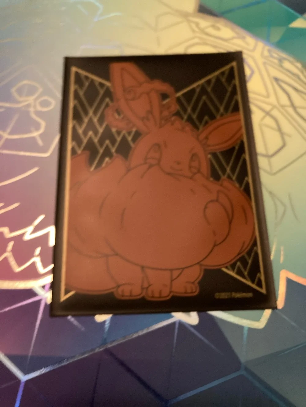 Pokemon Rapidash Trading Card - Orange and Yellow Artwork